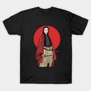 Japanese Samurai Graphic T-Shirt